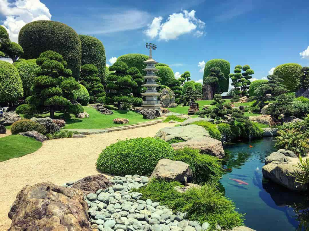 Đặc trưng của sân vườn Nhật Bản