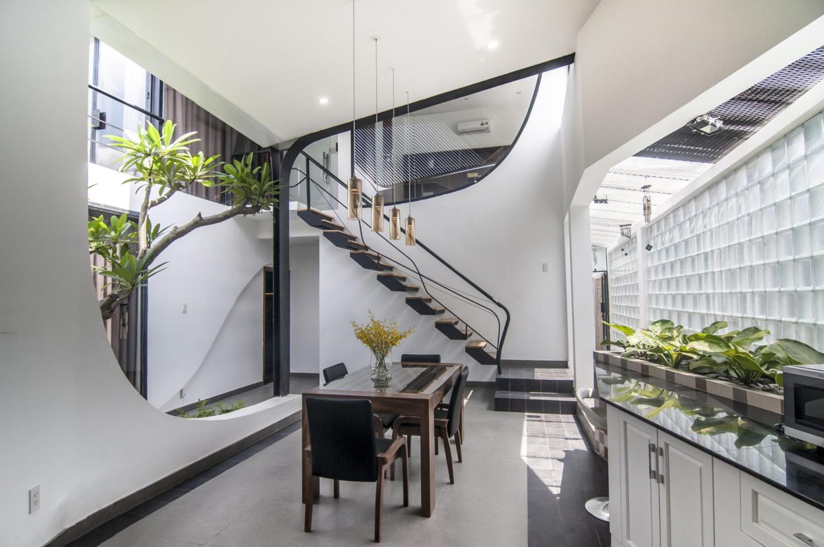 thiết kế nhà thông thoáng