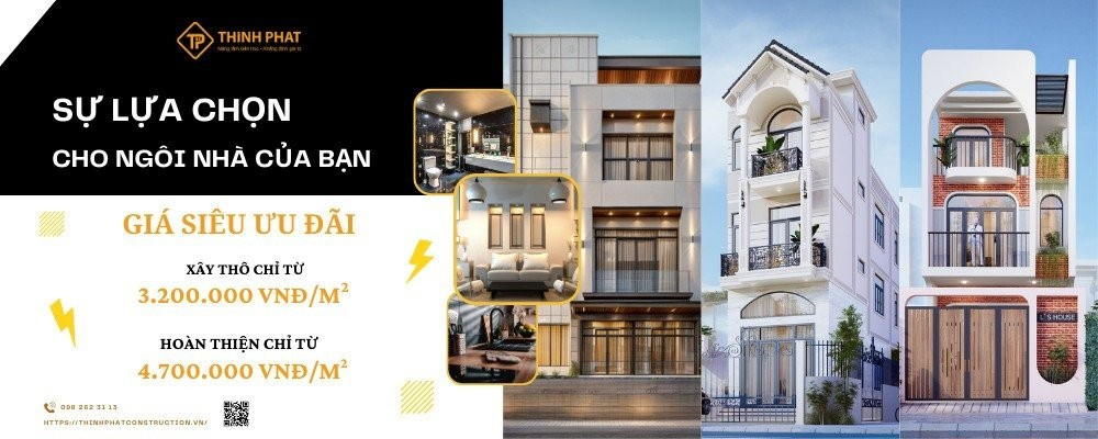 xây nhà trọn gói Thịnh Phát Construction