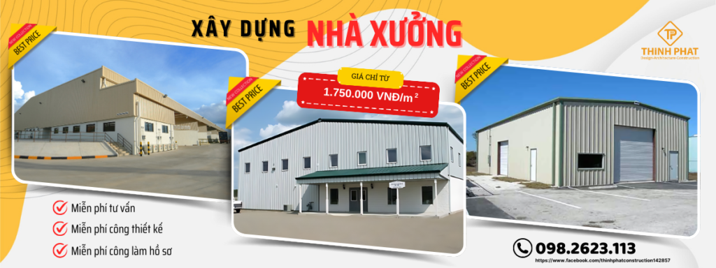 Hợp đồng thiết kế thi công nhà xưởng Thịnh Phát Construction