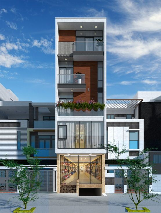Kết hợp vật liệu hiện đại