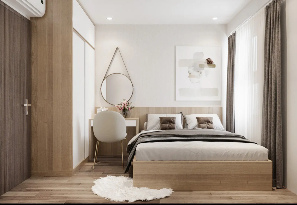 Phong cách thiết kế cho phòng ngủ hiện đại