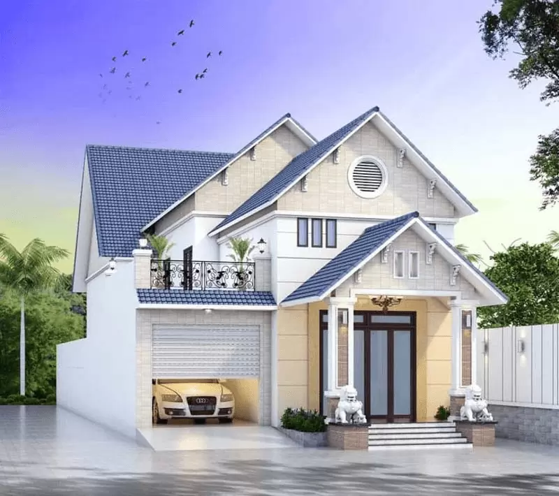 Các yếu tố tạo nên một mẫu nhà mái Thái đẹp