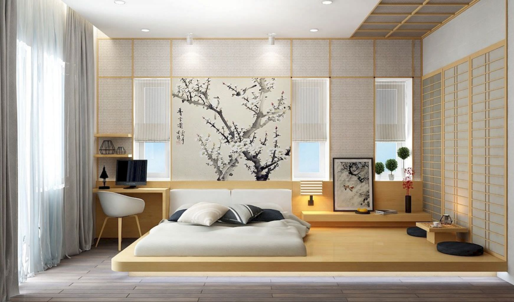 Đặc trưng của phòng ngủ kiểu Nhật