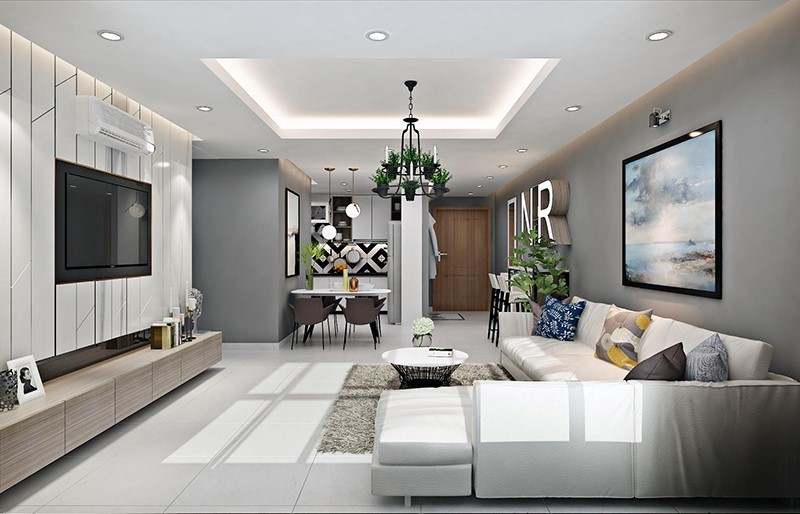 Trần thạch cao chìm là gì?