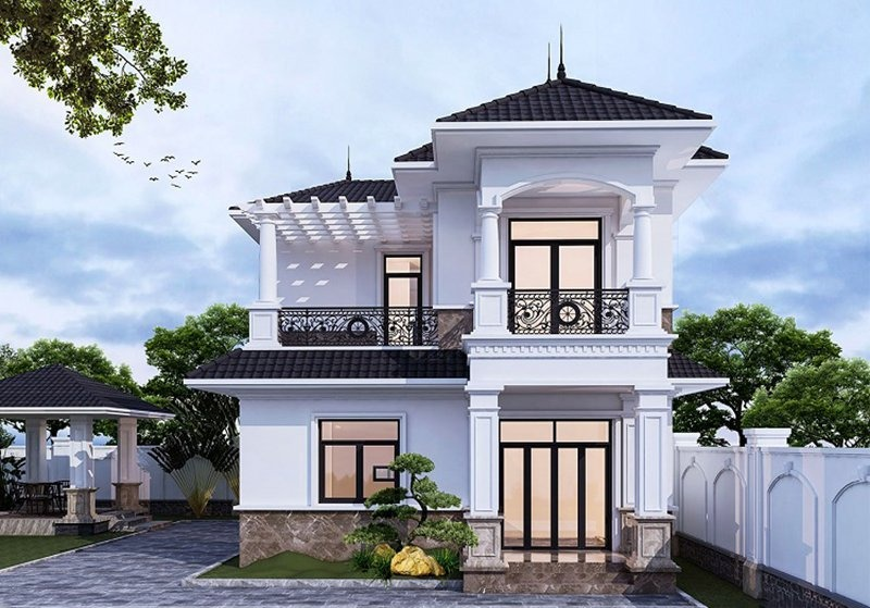 Giải pháp thiết kế nội thất thông minh và tiết kiệm nhà 8x12m