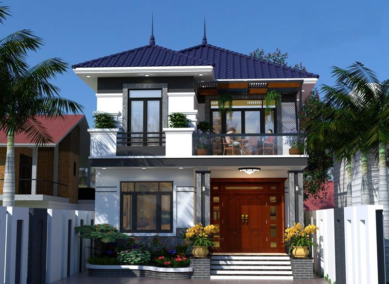 Phân chia không gian chức năng hợp lý cho nhà 8x12 1 tầng