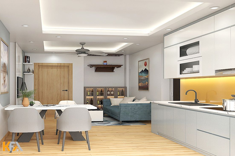 phòng Bếp xây nhà tuổi Tân Dậu