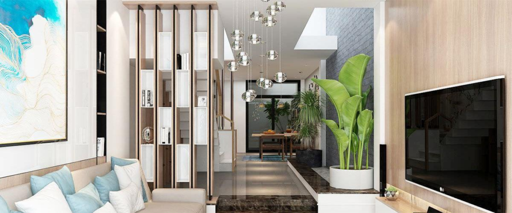 Vì sao vách ngăn phòng khách lại được ưa chuộng?