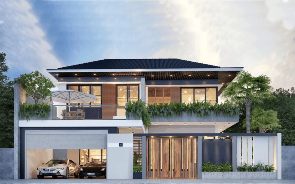 Khái niệm phong thủy mái nhà