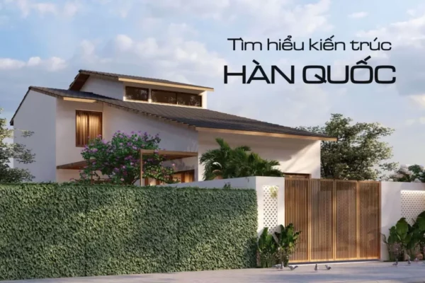 nhà ở phong cách Hàn Quốc