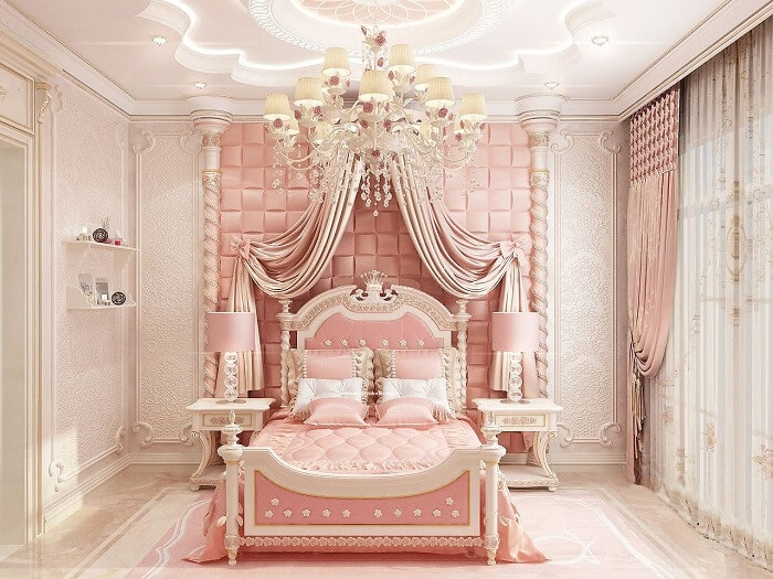mẫu thiết kế phòng ngủ bé