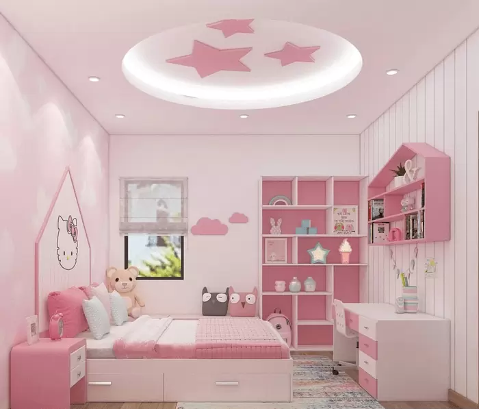 mẫu thiết kế phòng ngủ bé