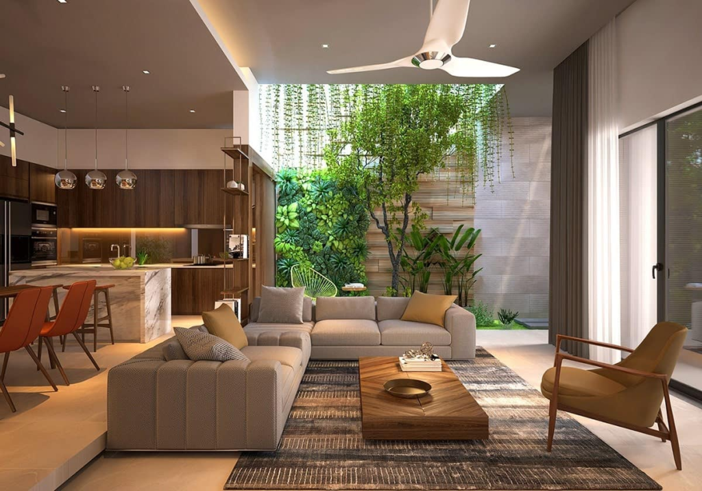 Phong cách Biophilic (Thiết kế Xanh) phong cách thiết kế nội thất