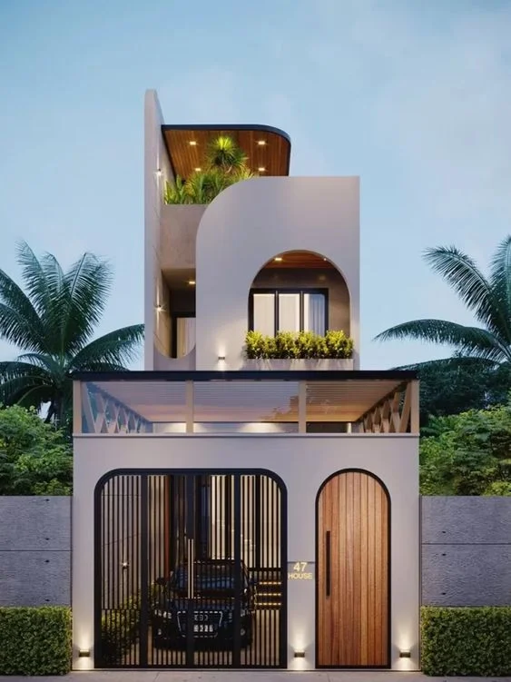 Kiêng cổng nhà quá lớn hoặc quá nhỏ so với ngôi nhà