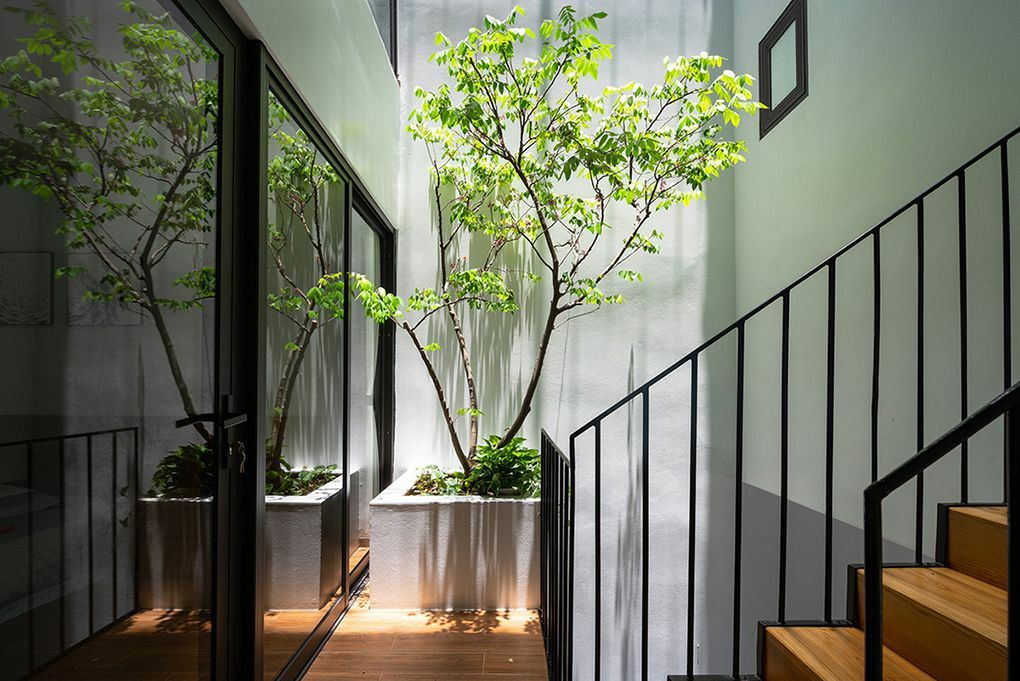 Thiết kế nhà phố chống nóng bằng cách tối ưu hóa thông gió và luồng khí